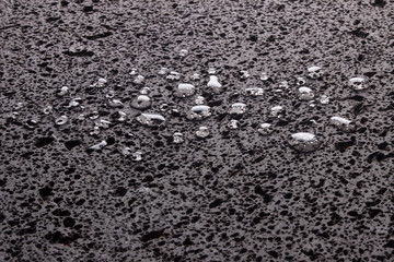 Water repellent stone