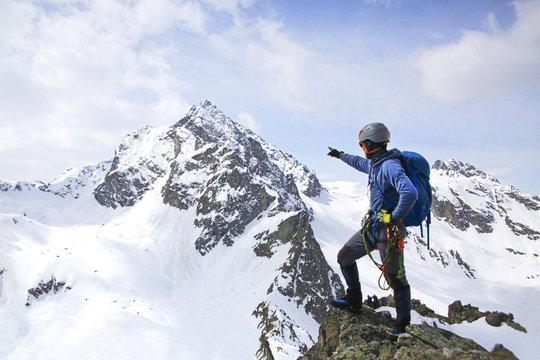 Mountaineering In The Snowy Mountains