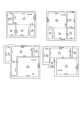 Floor plan 2d. Black&white floor plan. Floorplan. Blueprint.