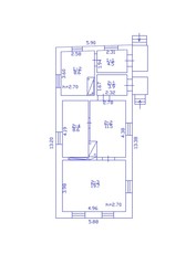 Floor plan 2d. Black&white floor plan. Floorplan. Blueprint.
