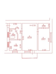 Floor plan 2d. Black&white floor plan. Floorplan. Blueprint.