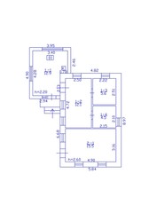 Floor plan 2d. Black&white floor plan. Floorplan. Blueprint.