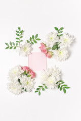 Romantic floral background