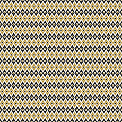 Vector seamless african pattern. Modern stylish texture. Duplicate diamonds. Trendy graphic design.