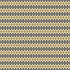 Vector seamless african pattern. Modern stylish texture. Duplicate diamonds. Trendy graphic design.