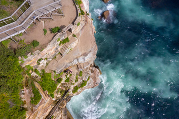 Fototapeta na wymiar Sydney's cliff top coastline