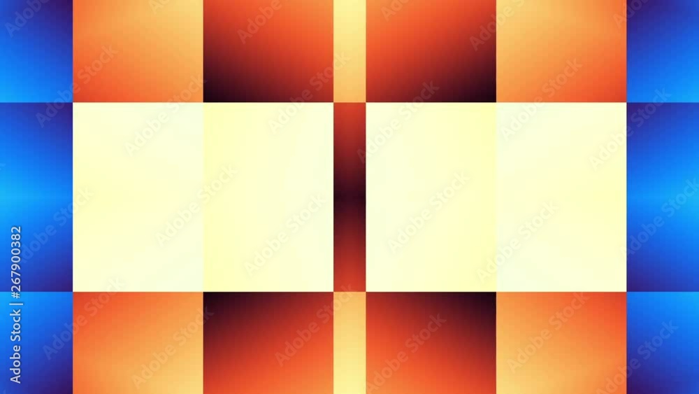 Poster moving and transforming abstract geometric footage. looping video.