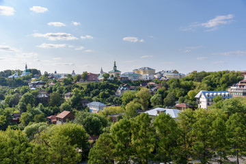 Panoramic view of Vladimir city - Russia