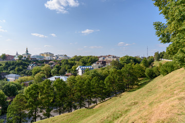 Fototapeta premium Panoramic view of Vladimir city - Russia