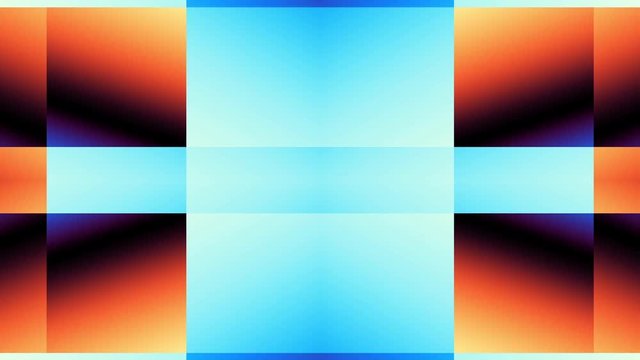  Moving and transforming abstract geometric footage. Looping video.