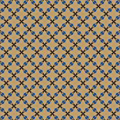 Fototapeta premium Abstract geometric pattern with lines, squares . A seamless background. texture.