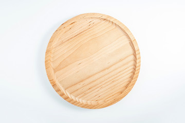 Natural wind green wooden tableware elm wood dish plate wooden plate