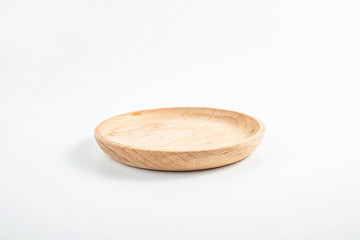 Natural wind green wooden tableware elm wood dish plate wooden plate