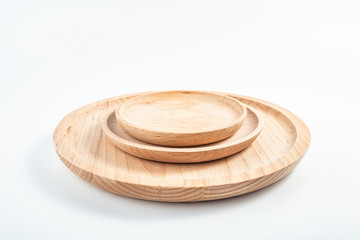 Natural wind green wooden tableware elm wood dish plate wooden plate