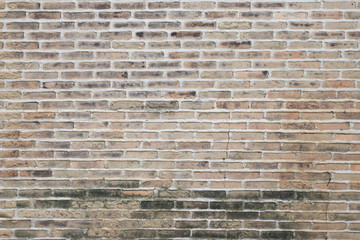 Obraz premium Old red brick wall background texture