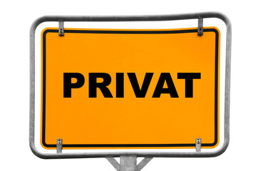 Privat Wegweiser