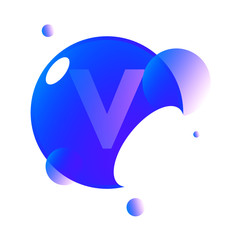 Cosmic font badge art gradient shadow numbers ampersand round design letters bubble reflect