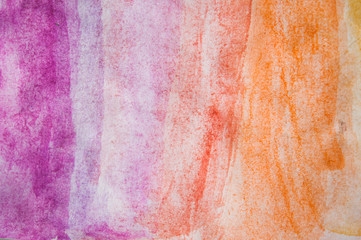 Abstract watercolor texture on white paper background