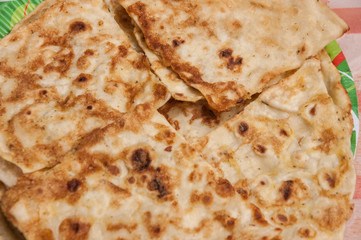 Matza -Jewish traditional Passover unleavened bread.