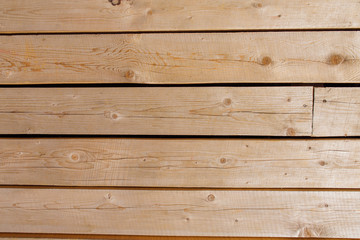 Fototapeta na wymiar Wooden natural texture. Brown wooden planks background.