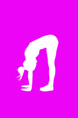 Poses de baile con alto contraste y en dos tonos