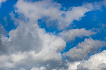 background . blue sky with clouds.