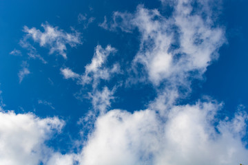 background . blue sky with clouds.