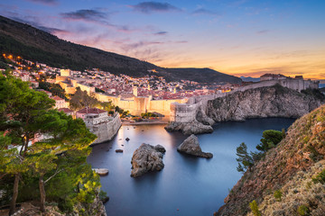 Old town of Dubrovnik, Croatia - obrazy, fototapety, plakaty