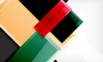 Obraz premium Color squares futuristic abstract background