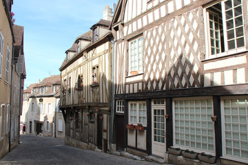street in Chartres (France)