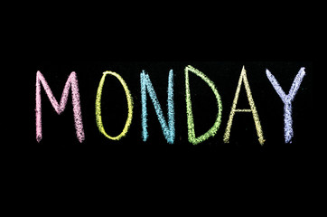 Obraz premium colored word 