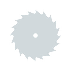 saw blade, DIY tool icon