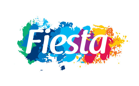 Abstract logo for the Fiesta. Vector illustration