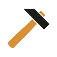 hammer, DIY tool icon