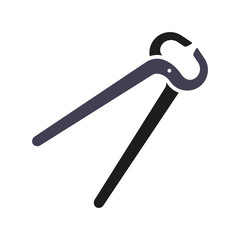 pliers, DIY tool icon