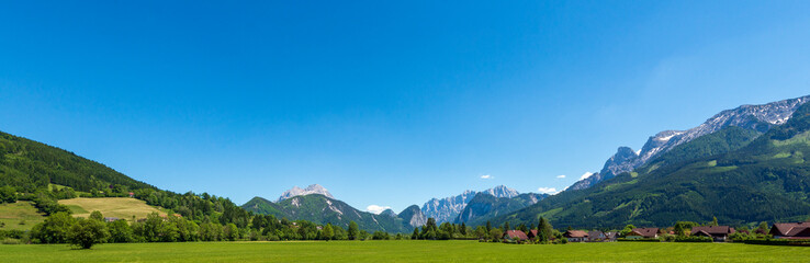 Landschaft im Gesäuse nähe Admont, Steiermark, Österreich
