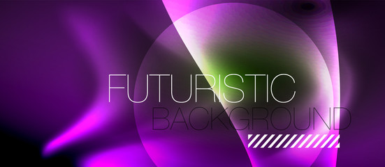 Glowing shiny light abstract background