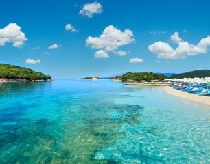 Ksamil beach, Albania.