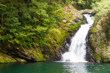 マテリヤの滝 鹿児島県大島郡大和村名音