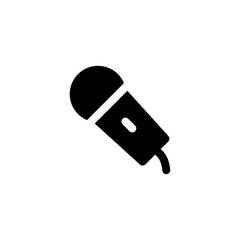 microphone, mic icon vector illustration