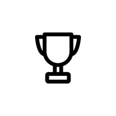 trophy cup icon vector illustration