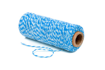spool of thread blue colors