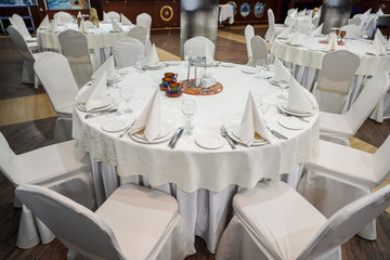 Russian style table decoration