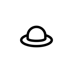 hat, headwear icon vector illustration