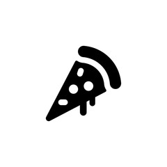 pizza icon vector illustration