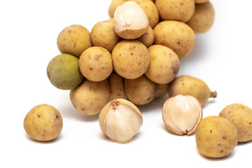 Thai fruit,Wollongong isolated on white background.
