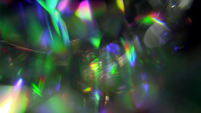 Rainbow Diamond Fractile Close up Texture