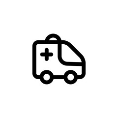 ambulance emergencey icon vector illustration