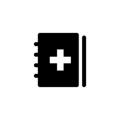 Fototapeta premium health report icon vector illustration