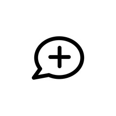 health talk icon vector illustration